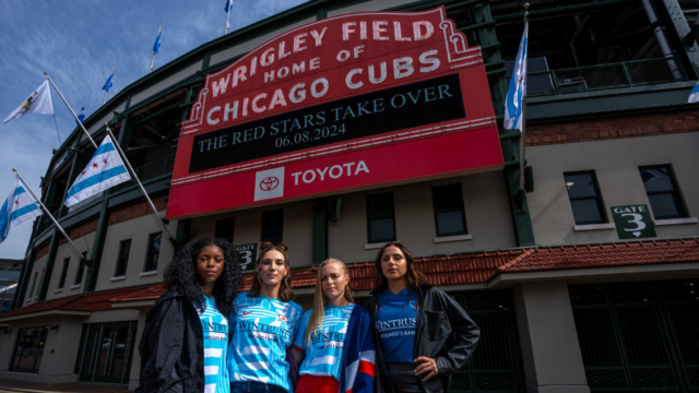 The NWSL's Chicago Red Stars and Havas use Wrigley Field to pitch a permanent place for women's soccer.