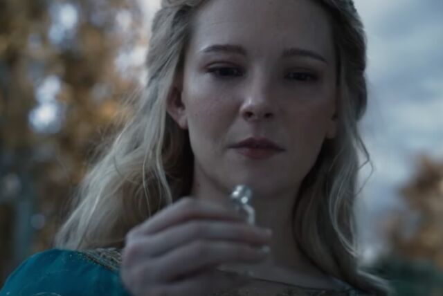 Galadriel will wield one of the Rings of Power in S2.