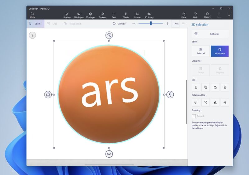 Paint 3D, once the future of the Paint app, is getting the axe in November.