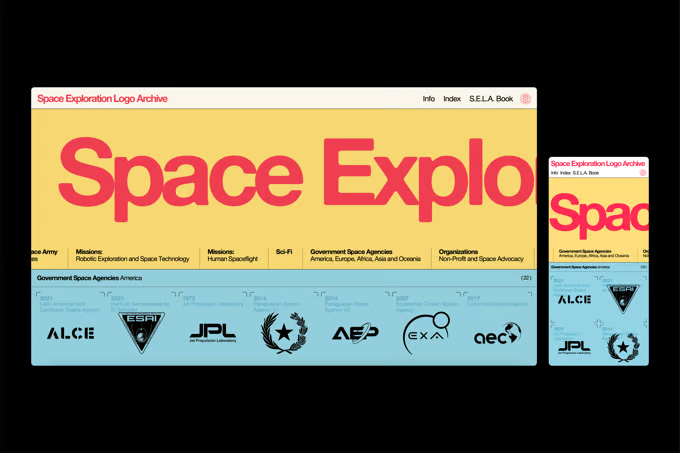 Space Exploration Logo Archive