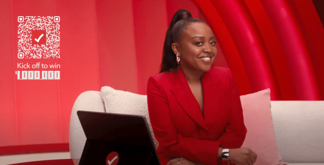 Emmy winner Quinta Brunson talks with a TurboTax specialist in a spot directed by Taika Waititi.