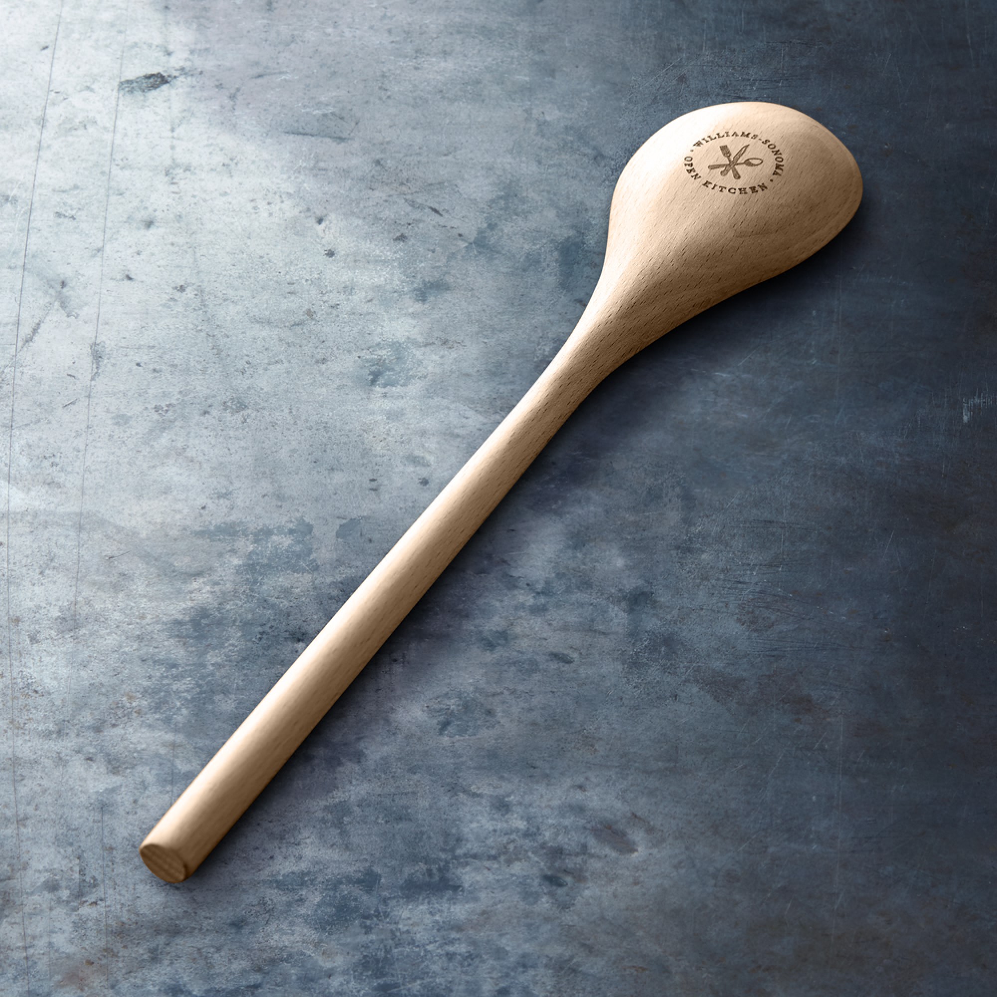 Large wooden spoon.