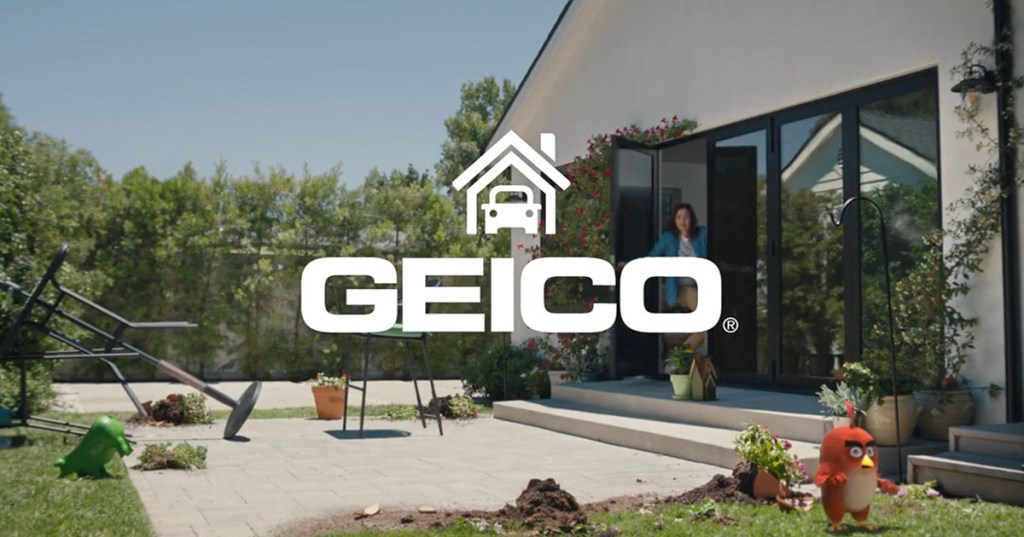 Geico launches spot with Angry Birds