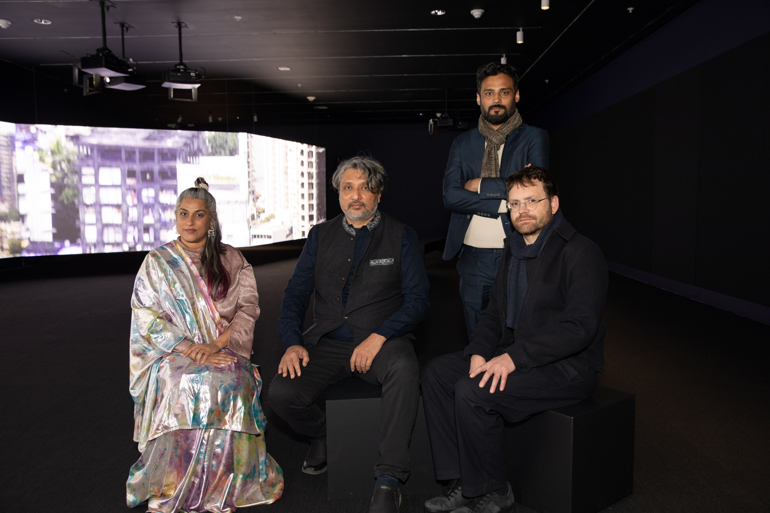 Shaina Anand, Ashok Sukumaran, Rohan Chavan, and Jan Gerber from left.